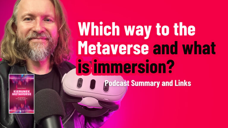 Which way to the Metaverse and what is immersion?